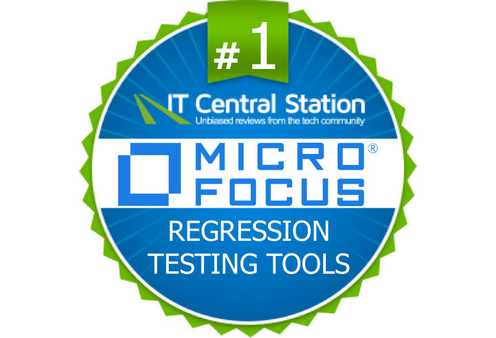 UFT One z firmy Micro Focus na 1 miejscu w zestawieniu Regression Testing Tool
